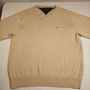 Tommy Hilfiger Classic V-Neck Cotton Sweater US Size M